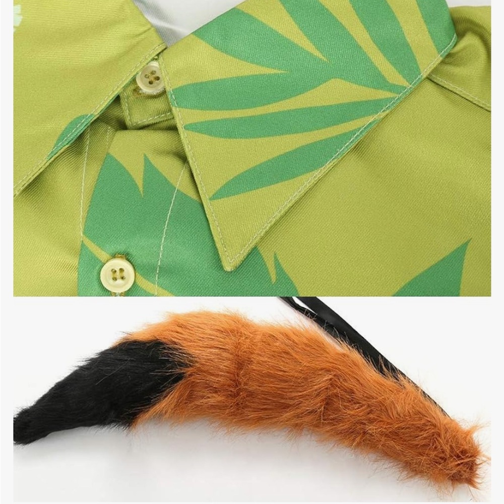 Disney Zootopia Costume Nick Wilde Size Small Excellent Condition worn once! - Picture 4 of 7